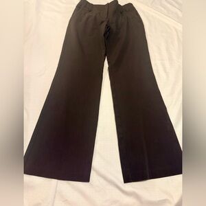 Tribal Dark Brown Stretch Trousers with Button and slide locks